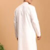 VASTRAMAY Striped Mandarin Collar Republic Day Republic Day Kurta