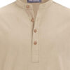 Vida Loca Band Collar Cotton Straight Kurta