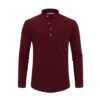 Vida Loca Band Collar Cotton Straight Slim Fit Short Kurta