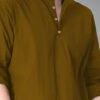 Vida Loca Men Solid Mandarin Collar Kurta