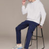 WROGN Conversational Printed Hooded Casual Sweatshirt