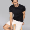 XYXX Pace Ultra Breezy, Super Combed Cotton Solid Crew Neck T-Shirt