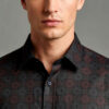 ZELCIUS Men Standard Printed Formal Shirt